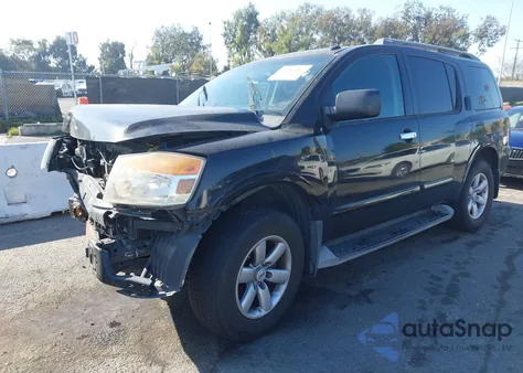 2013 Nissan Armada Sv из США, поврежденный, VIN 5N1AA0NDXDN602082